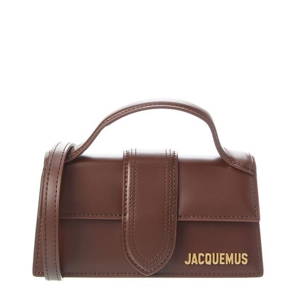 Jacquemus Handbags - Jacquemus Le Bambino Leather Shoulder Bag, Brown